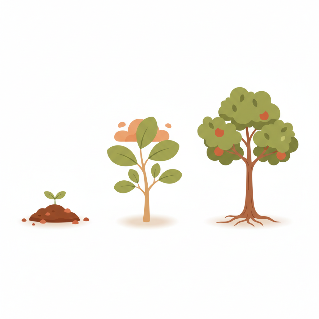 Business growth illustration